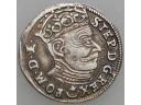 1277. Batory, Trojak litewski 1582, st.3/3+