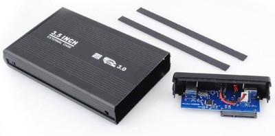 OBUDOWA NA DYSK TWARDY 3,5" HDD SATA USB 3.0