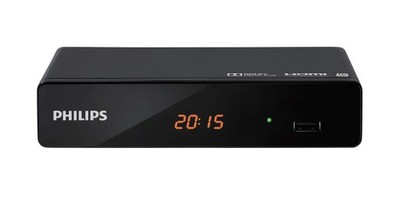 Dekoder Tuner DVB-T2 HDMI USB PHILIPS DTR3202