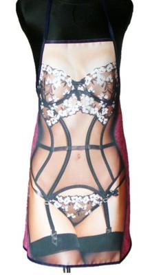 Fartuch z nadrukiem na wiecz. kawalerski panieński