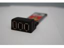Express Card 2x FireWire + 1x USB, nowa