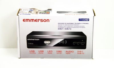 DEKODER EMMERSON T145HD #JAK NOWY! FULL HD DVB-T
