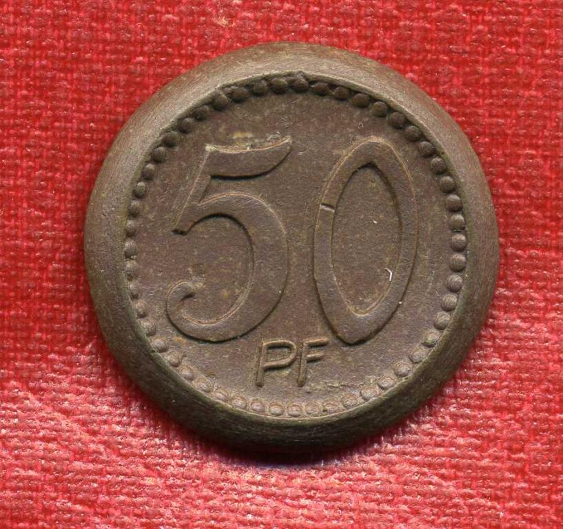 BOLESŁAWIEC - BUNZLAU - 50 Fen - 1921 r.-CERAMIKA