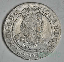 71A. Ort 1658 Kraków Jan Kazimierz, menniczy