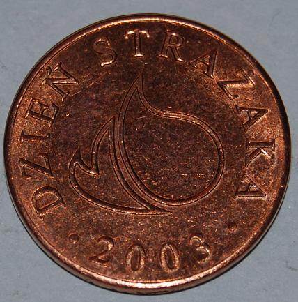 Żeton - Dzień Strażaka.