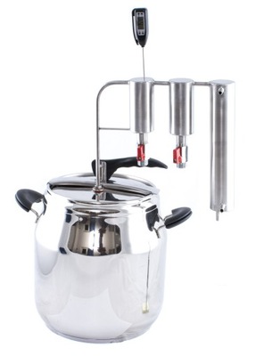 2w1 Destylator Szybkowar 17L DWA ODSTOJNIKI Łódź