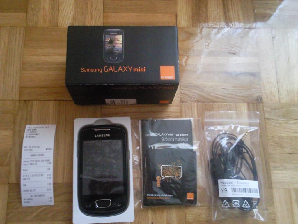 Samsung Galaxy Mini S5570 Nówka Salon Orange