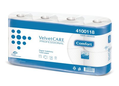 VELVET PROFESSIONAL PAPIER TOALETOWY 64SZT BIAŁY!