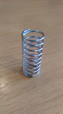 Sprężyna naciskowa fi 2.0 x 22 x 54 OCYNK (243)