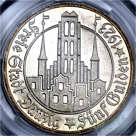 RR- WMG 5 guldenów 1923 LUSTRZANE PCGS PF62