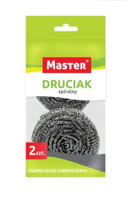 Druciak spiralny do szorowania garnków 2 szt