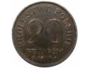 [RYT] 20 Fenigów 1918 Double die BCM  !!! RRR