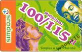 SIMPLUS  100/115  ZA 75ZŁ - MBANK - OKAZJA!