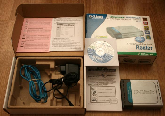 Router D-Link DI-604 (BCM)