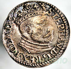 K2-81 Trojak 1581, Olkusz, LUSTRO, PCGS XF45