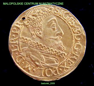 ZYGMUNT III WAZA DUKAT 1611 GDANSK