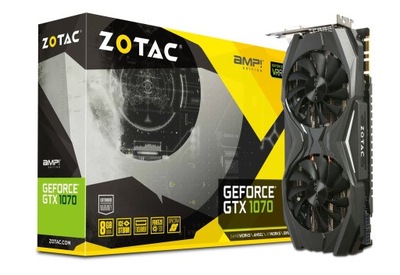 Karta graficzna Zotac GeForce GTX 1070 AMP GDDR5