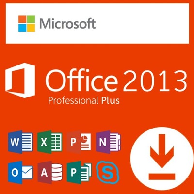 MICROSOFT OFFICE 2013 PROFESSIONAL PLUS KLUCZ PL