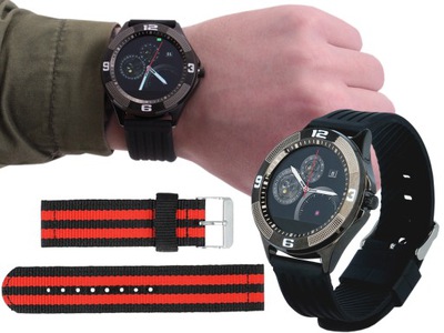 Smartwatch Smart watch Zegarek Inteligentny Czarny