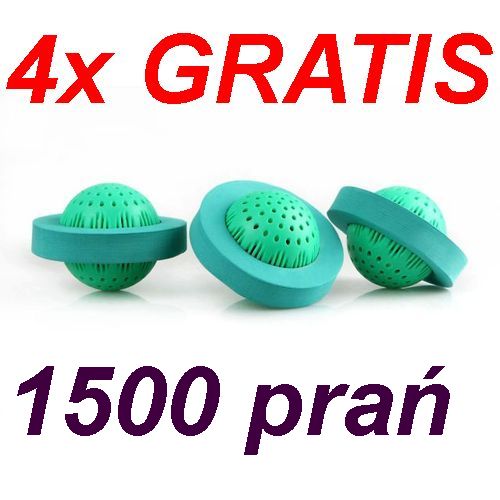 ORYGINALNE 3x Eko Kule piorące zamiast PROSZKU HIT