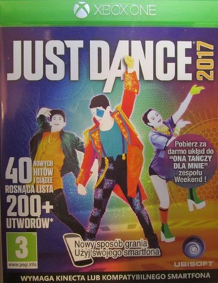 GRA XBOX ONE JUST DANCE 2017