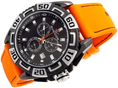 Zegarek męski  RUBICON - ESSEY chronograf +PUDEŁKO