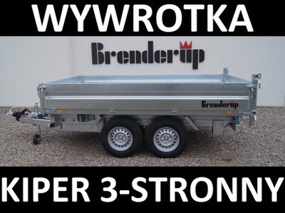 BRENDERUP Przyczepa 3-Way Kipper 3 stronny DMC3,5T