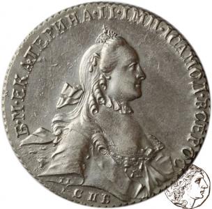 Rosja, Rubel Katarzyna II 1764r. SPB (CA) SUPER!!!