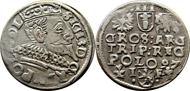 Trojak 1597, Iger W.97.2- SIGI !