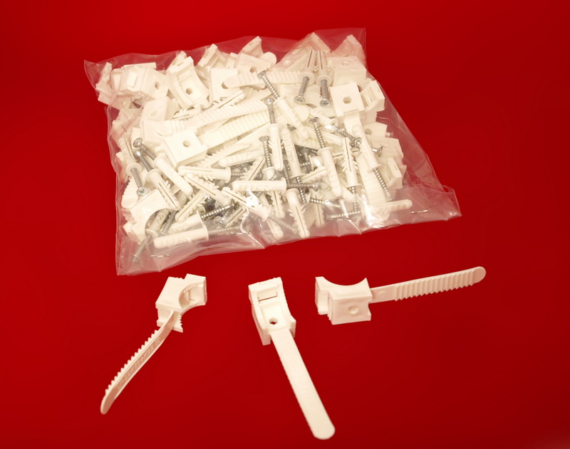 Uchwyty paskowe UP-22 z kołkami fi 6 ; 50 szt HIT