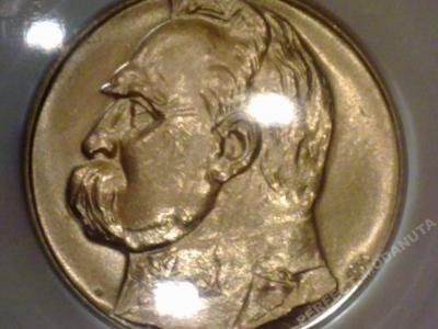 II RP 10 ZŁ 1934 STRZELECKI Z ROLKI BANKOWEJ! ST.1