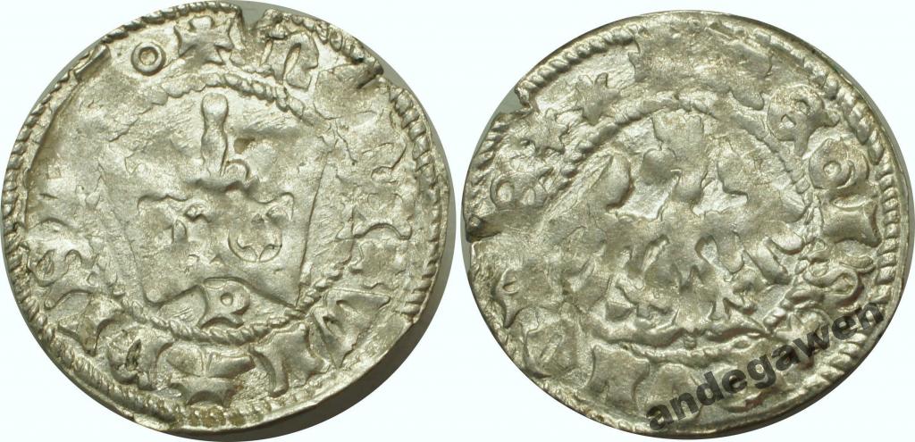 Władysław Jagiełło, półgrosz koronny - wyśmienity