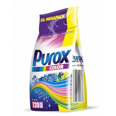 PUROX! NIEMIECKI PROSZEK DO PRANIA 10KG 120P! HIT