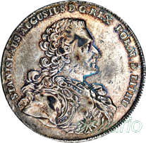 S. A. Poniatowski, talar w zbroii 1766, b. ładny