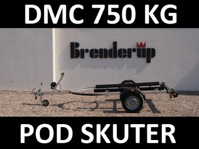 Przyczepa Brenderup 8815 pod łódź skuter ponton