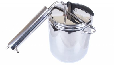 Destylator Szybkowar 12L wężownica 2m drożdże ŁÓDŹ