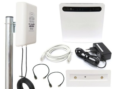 ROUTER MODEM 4G LTE II Huawei B593 + ANTENA 48dBi
