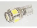 Diody LED  W5W/T10  - 15 SMD - rozpraszajace 12V