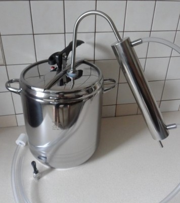 DESTYLATOR SZYBKOWAR 2w1 12L chłodnica