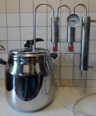 DESTYLATOR SZYBKOWAR 17L 2xodstojnik PRAWY