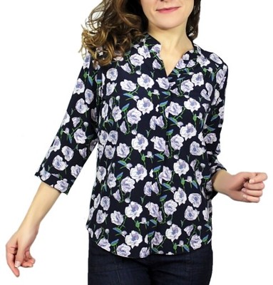 % WYPRZEDAŻ % bluzka KOSZULA dekolt V WZORY