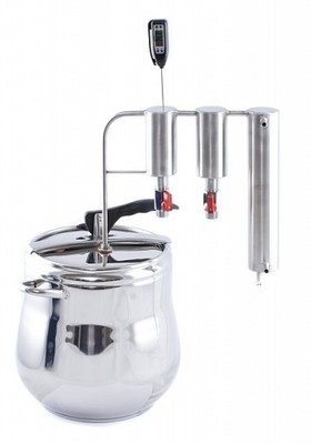 2w1 Destylator Szybkowar 17L DWA ODSTOJNIKI Łódź