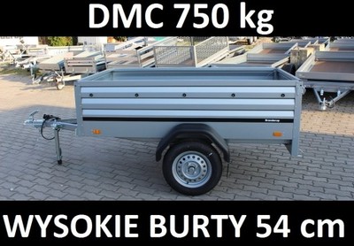 Przyczepka przyczepka Brenderup 1205XL burta 55 cm