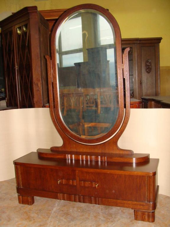 TOALETKA DĘBOWA, LATA 30-TE