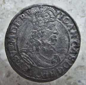 Jan Kazimierz Ort Toruński 1660r. - BCM /84/