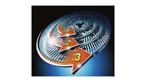 Głowice golące Triple-Track zapewniają o 50% większą powierzchnię golenia