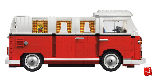 KLOCKI 10220 VOLKSWAGEN CAMPER VAN