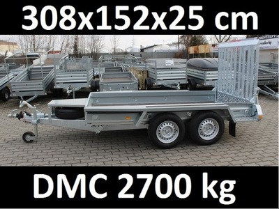 BRENDERUP MT3080 Przyczepa pod koparkę MINIKOPARKĘ