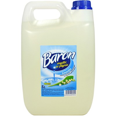 MYDŁO W PŁYNIE BARON 5L ANTYBAKTEYJNE KONWALIA!