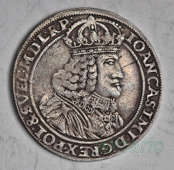 68. Ort 1654 Poznań Jan Kazimierz, ładny